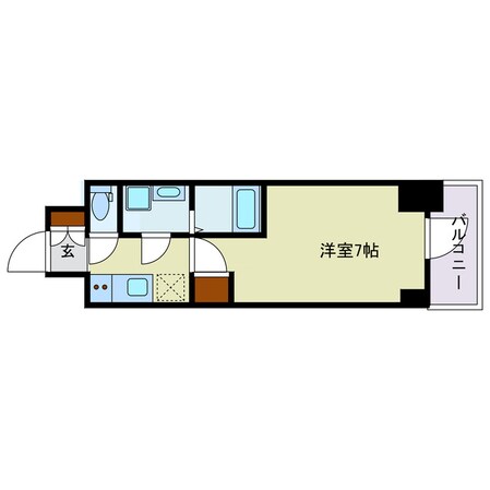 Ｓ-ＲＥＳＩＤＥＮＣＥ福島Alovitaの物件間取画像